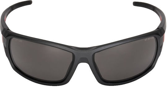 Milwaukee Safety Glasses for Protection with Black Lenses Tinted 1pcs