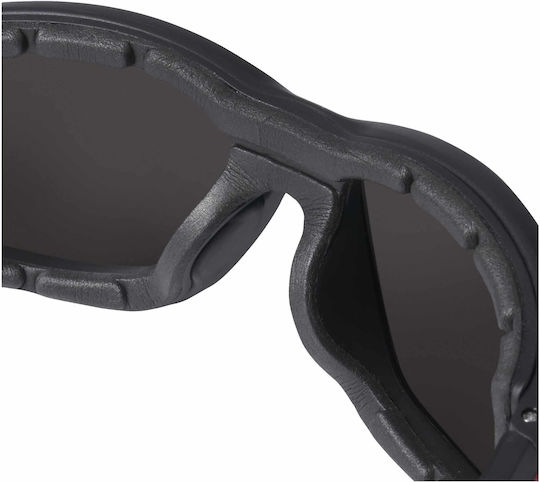 Milwaukee Safety Glasses for Protection with Black Lenses Tinted 1pcs