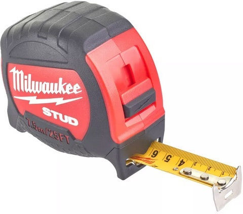 Milwaukee Tape Measure with Auto-Rewind 27mm x 5m