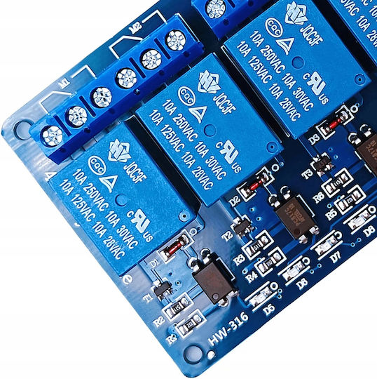 Rosfix 8-channel Relay Module 24v Arduino