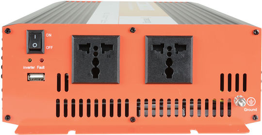 Mercury Inverter Pure Sine Wave 12vdc 600w Usb 652.102uk