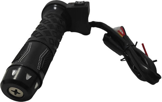 Heated Motorcycle Handlebars in Black color