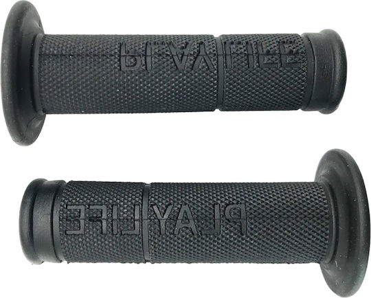 Playlife Motorcycle Grips in Black Colour