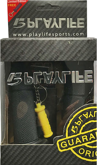 Playlife Motorcycle Grips in Black Colour