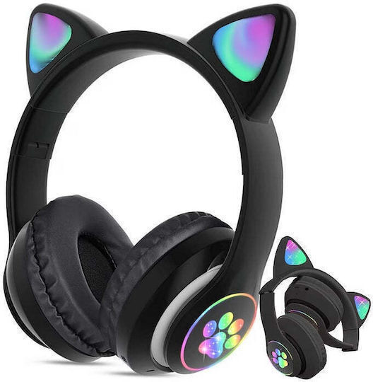 L450 Fără fir / Cu fir Over Ear Căști cu 10 ore de Funcționare Negre