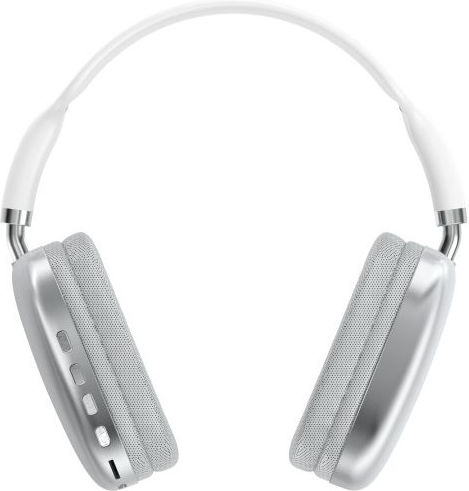 Celebrat A35 Wireless / Wired Over Ear Headphones with 10 hours of Operation White