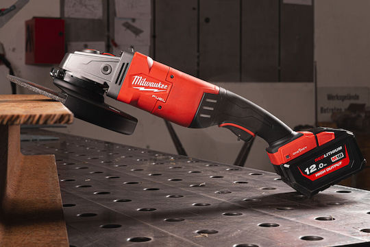 Milwaukee ONEFLAG230XPDB-122C Τροχός 230mm Μπαταρίας 2x12Ah