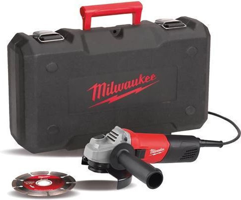 Milwaukee AG 22-230 DMS & AG 800-125 E Tool Set Power with Case
