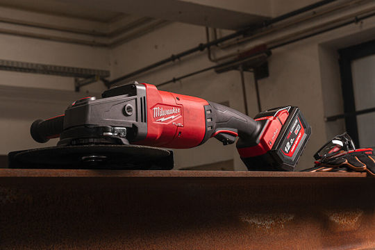Milwaukee ONEFLAG230XPDB-122C Τροχός 230mm Μπαταρίας 2x12Ah