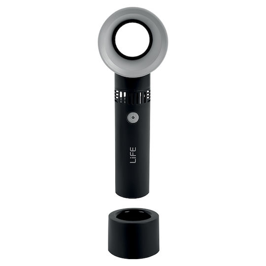 Life Вентилатор Чанта За Ръка USB Без Перки 3W Черен