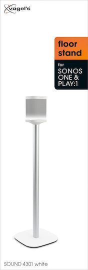 Vogel's Βάση Ηχείου Δαπέδου Sound 4301 for Sonos Play:1/One (Τεμάχιο) σε Λευκό Χρώμα