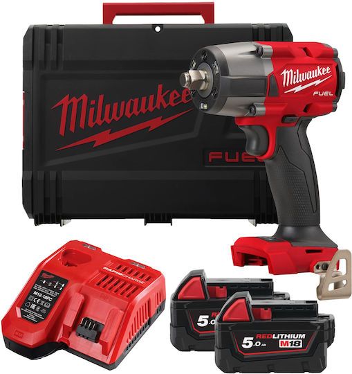 Milwaukee M18 FMTIW2F12-502X Ударен гайковерт 2x5Ах с Приемник 1/2"