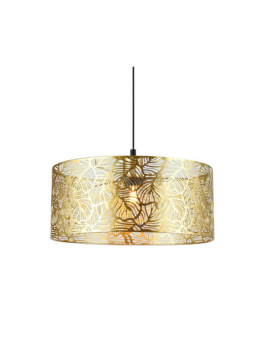 Eko Light Φωτιστικό Οροφής Blossom Κρεμαστό Φωτιστικό Χρυσό με Ντουί E27