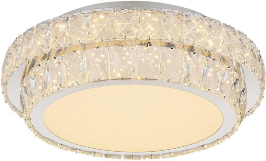 Globo Lighting Таванно осветление Прозрачна с Вграден LED и Дистанционно Управление