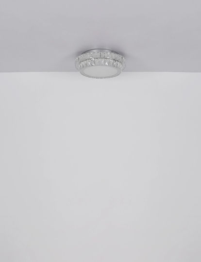 Globo Lighting Таванно осветление Прозрачна с Вграден LED и Дистанционно Управление