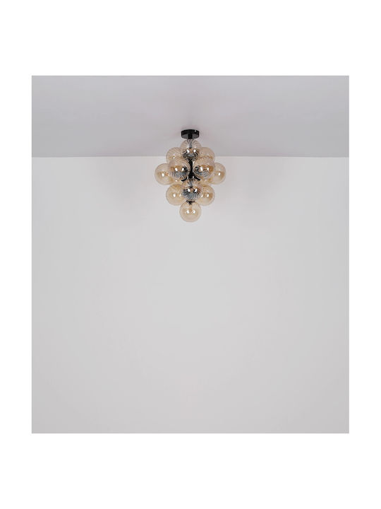 Globo Lighting Таванно Осветително Тяло 39.5см Черно с Цокъл G9