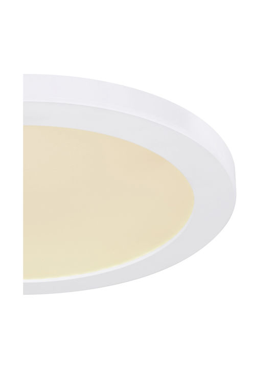 Globo Lighting Lasse Ceiling Mount Light 29.8cm White with Integrated LED