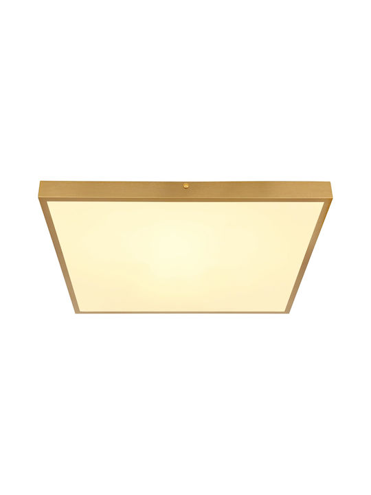 Globo Lighting Ceiling Mount Light 45cm Bronze with Integrated LED