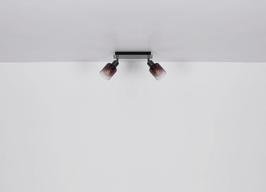 Globo Lighting Dublu Spot cu Soclu E14 în Culoare Cupru