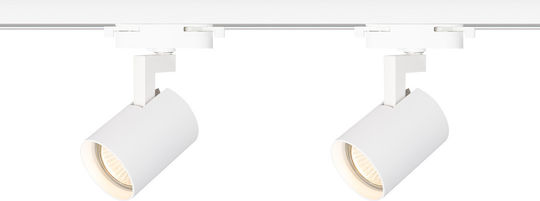 Eko Light Σποτ με 4 Φώτα και με Ντουί GU10 σε Λευκό Χρώμα