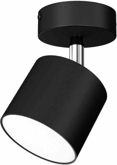Eko Light Dixie Einzel Spot mit Fassung null in Schwarz Farbe
