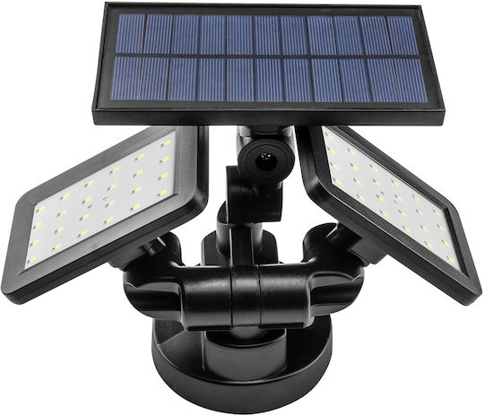 Neo Tools Στεγανός Ηλιακός Προβολέας LED 5W Ψυχρό Λευκό 6000K IP65