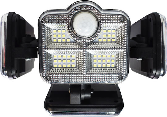 Eko Light Επιτοίχιο Ηλιακό Φωτιστικό με Αισθητήρα Κίνησης και Φωτοκύτταρο