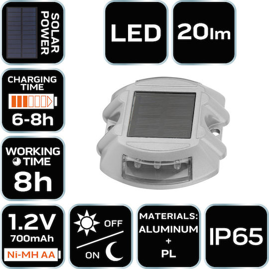 Neo Tools Solar Light Floor 20lm IP65 10.5cmx9.5cmcm