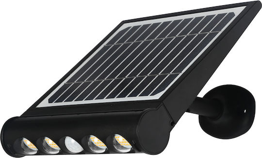 Eko Light Wall Mounted Solar Light 8W Natural White 4000K with Motion Sensor IP65 24.5cmx5cmcm