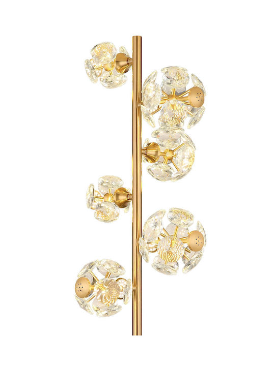 Globo Lighting Lampă de Podea Î155cm. Auriu Globo Lighting Lampă de Podea Î155cm. Auriu