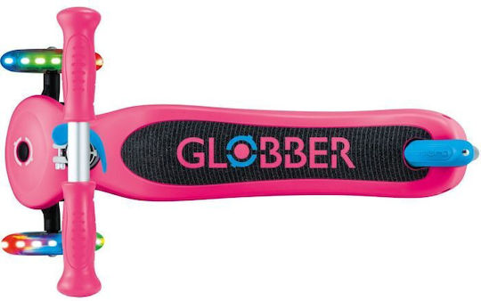 Globber Kids Scooter Primo V2 3-Wheel for 2+ Years Fuchsia