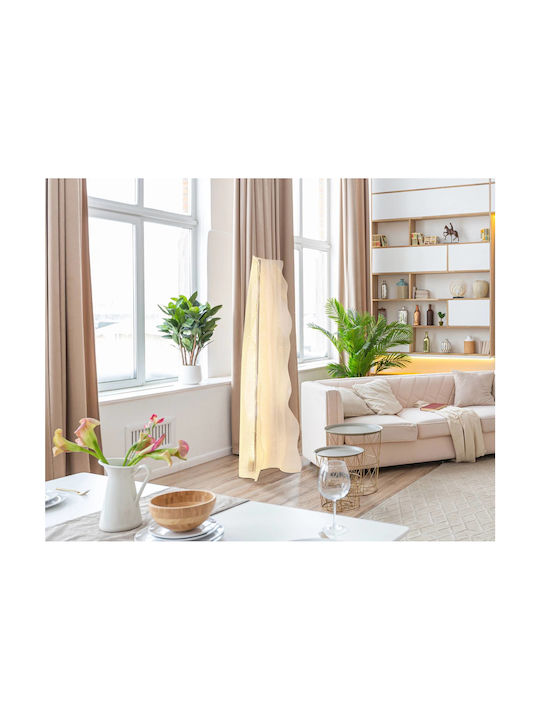 Globo Lighting LED Φωτιστικό Δαπέδου Υ150xΜ47εκ. με Ρυθμιζόμενο Λευκό Φως Ασημί