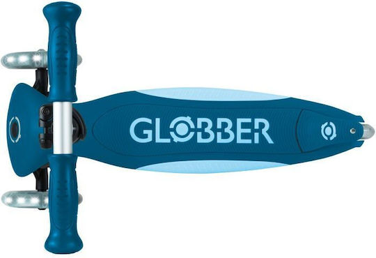 Globber Kids Foldable Elite 3-Wheel Scooter for 3+ Years Petrol