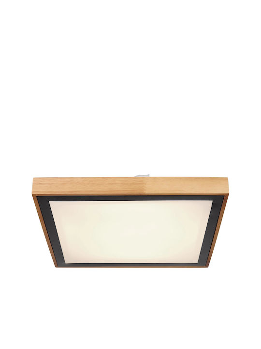 Globo Lighting Bruno Квадрат На открито LED Панел 24W с Студено бяло Светлина 6000К