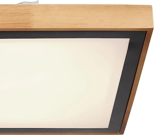 Globo Lighting Bruno Квадрат На открито LED Панел 24W с Студено бяло Светлина 6000К