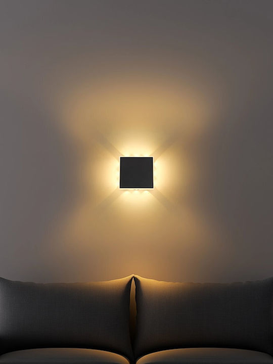 Globo Lighting LED Panel 12W mit Warmes Weiß Licht 3000K