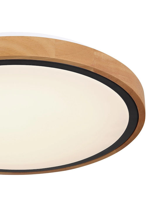 Globo Lighting Кръгла На открито LED Панел 12W с Студено бяло Светлина 6000К 30.9см.