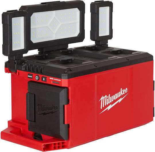 Milwaukee Battery Jobsite Light LED IP54 with Brightness up to 3000lm M18 POALC-0