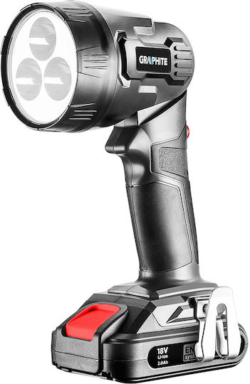 Graphite Arbeitslampe Batterie LED mit einer Helligkeit von bis zu 260lm