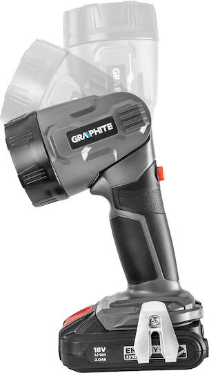 Graphite Arbeitslampe Batterie LED mit einer Helligkeit von bis zu 260lm