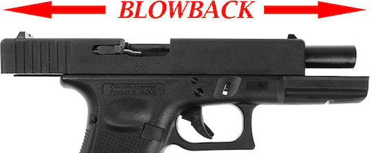 Umarex Pistol cu Aer cu Gaz Glock 17 Gen4 Recul 6mm
