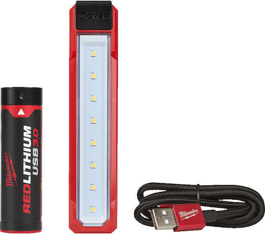 Milwaukee Battery Workshop Light LED IP54 with Brightness up to 445lm L4 FL-301