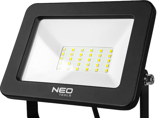 Neo Tools Προβολέας Εργασίας Ρεύματος LED IP65 με Φωτεινότητα έως 5400lm