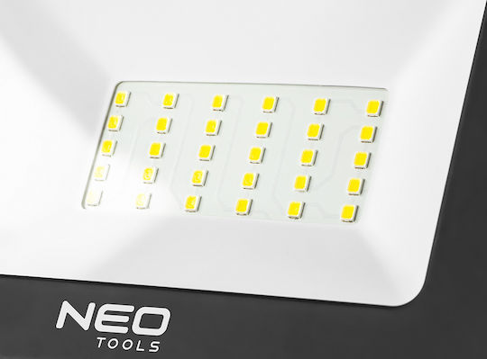 Neo Tools Προβολέας Εργασίας Ρεύματος LED IP65 με Φωτεινότητα έως 5400lm