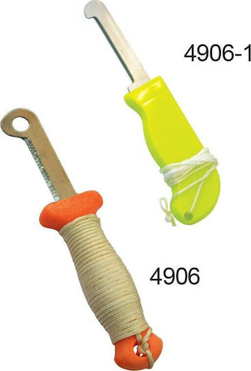 Eval Diving Knife Επιπλέον Μαχαίρι Ανοξείδωτο με Πλαστική Λαβή 65mm Κίτρινο