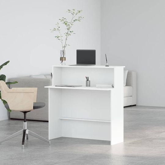vidaXL Office Reception L100xW50xH103.5cm