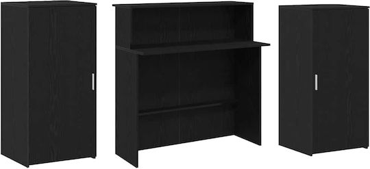 vidaXL Büroempfang mit Abmessungen L200xB50xH103.5cm