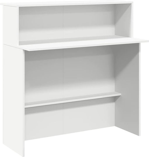 vidaXL Επαγγελματικό Γραφείο Υποδοχής Π180xΒ50xΥ103.5cm με Ντουλάπι