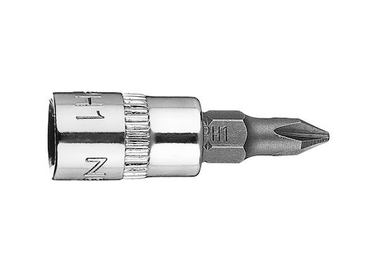 Neo Tools Καρυδάκι με Μύτη Σταυρό και Καρέ Υποδοχής 1/4'' Μέγεθος PH1x37mm