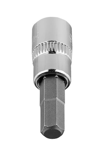 Neo Tools Bit-Stecknuss mit Inbusschlüssel-Bit und Antriebsvierkant 1/4'' Größe H6x37mm 1Stück